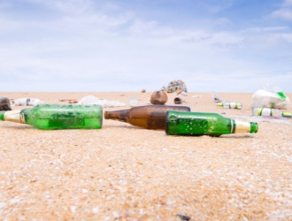 Earth 33 Littered Beach